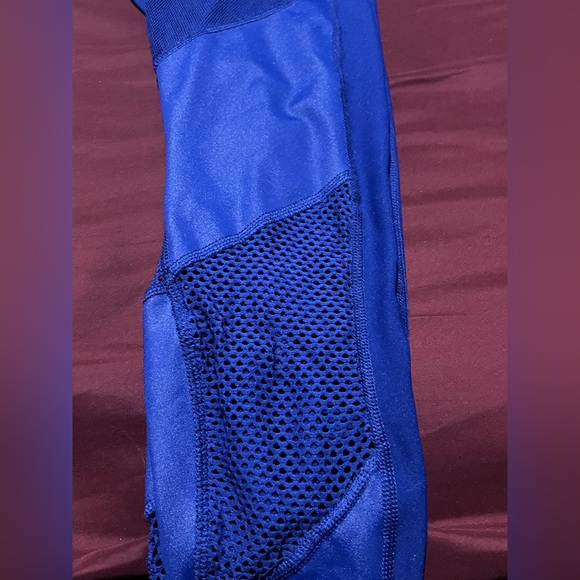 90 degree cobalt blue workout pants, leggings, yoga, blue athletic pants - Picture 4 of 6